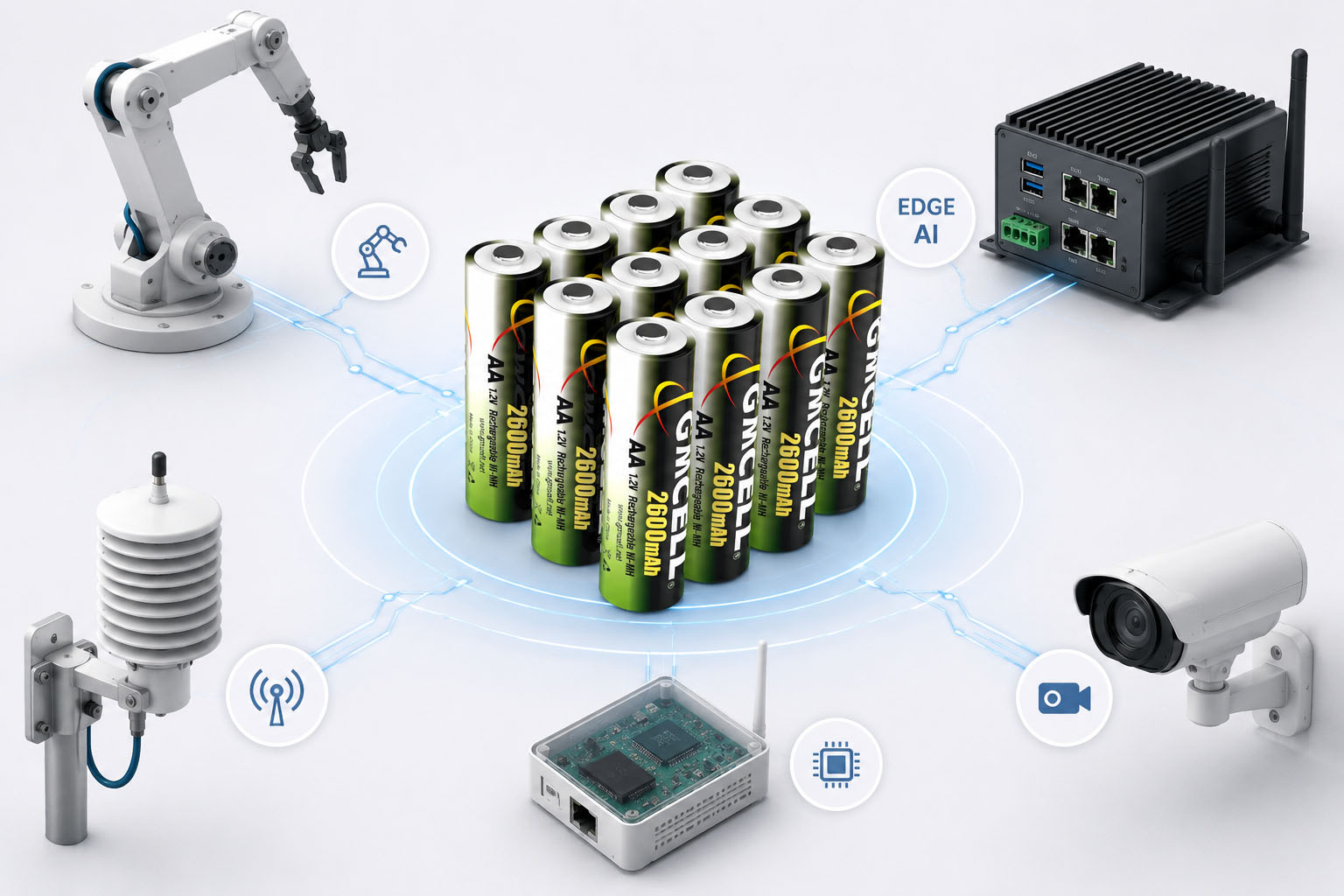 Power design challenges inside embedded systems, edge AI devices, TinyML hardware, and local intelligence