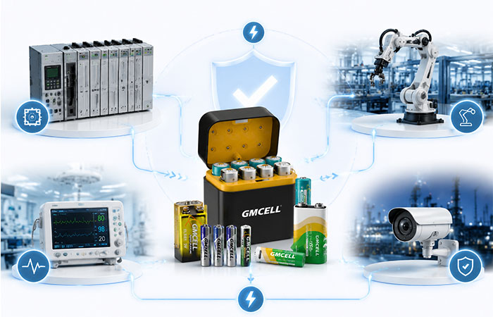 Industrial backup power system using NiMH battery packs for PLC systems, automation equipment, medical devices and monitoring applications
