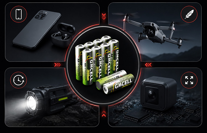 Lithium-ion battery advantages for portable devices weight sensitive equipment long runtime products and compact electronics